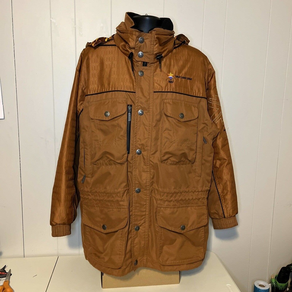 Vintage 2002 Salt lake City Olympic Ski Coat SZ XLT jacket